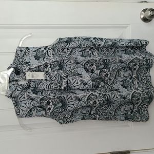 NWT Ann Taylor Sleeveless Blouse Career Wear XS